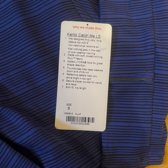 Lululemon Kanto Catch Me Long Sleeve - Picture 3 of 3